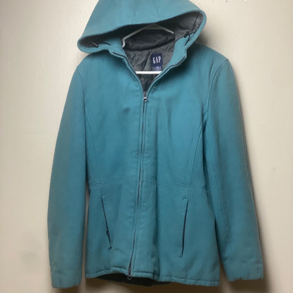 GAP felt pea coat